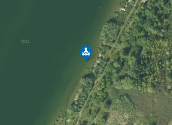Satellite image of Mestská pláž pri Liptovskej Mare