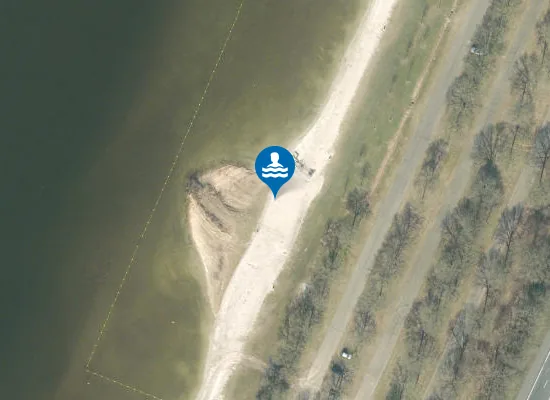 Satellite image of Strand Horst Zuid