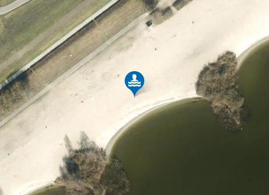 Satellite image of Harderstrand Noord