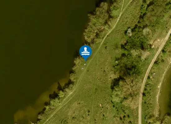 Satellite image of Naaktstrand Isabellagriend