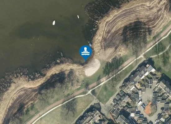 Satellite image of Muidenstrand