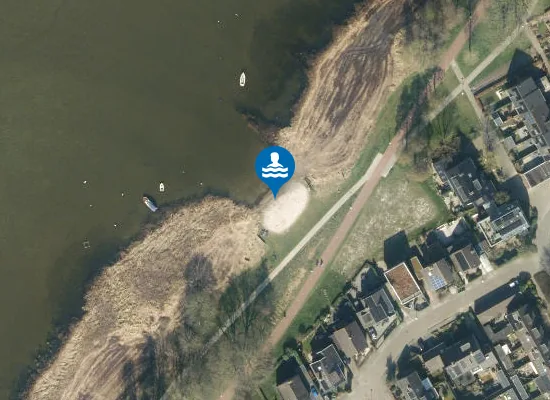 Satellite image of Zuiderzeestrand