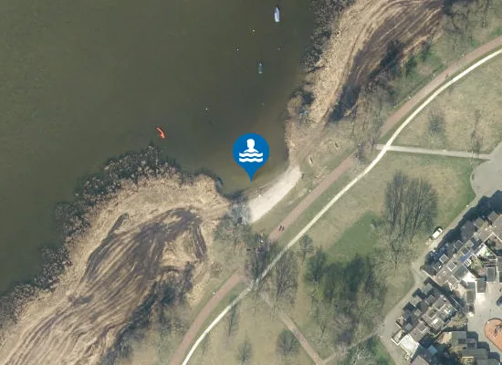 Satellite image of IJsselmeerstrand