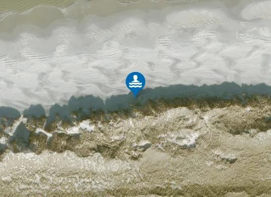 Satellite image of Naaktstrand Ameland