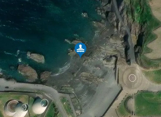 Satellite image of Wildersmouth Beach