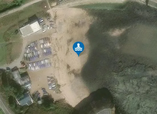 Satellite image of The Haven