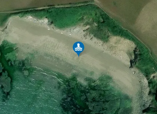 Satellite image of Booley Beach