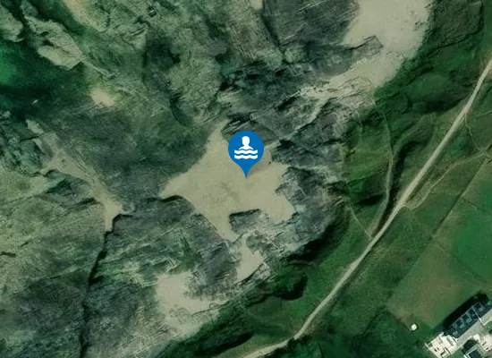 Satellite image of Gully
