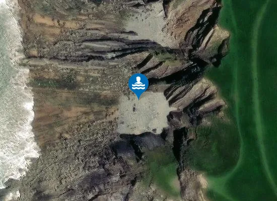 Satellite image of Pearce's Cove
