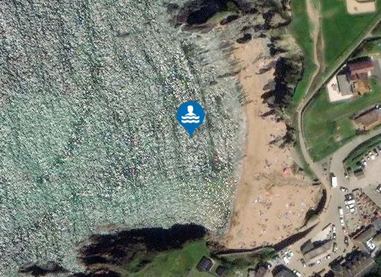 Satellite image of Mouthwell Beach