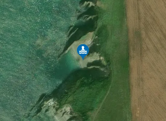 Satellite image of Red Cove