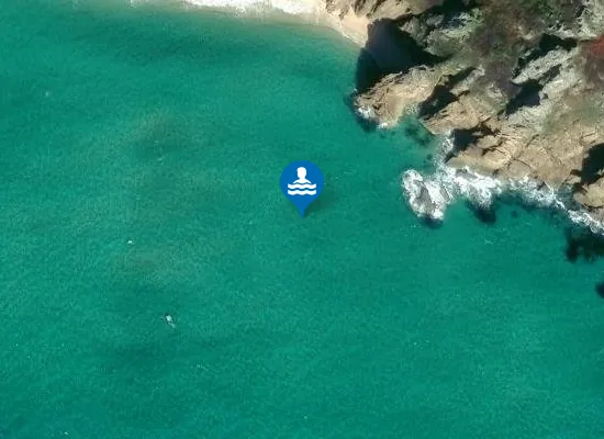 Satellite image of Pedn Vounder