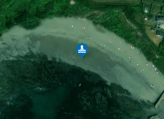 Satellite image of Hoodny Cove