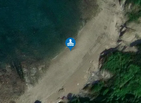 Satellite image of Wild Pear beach