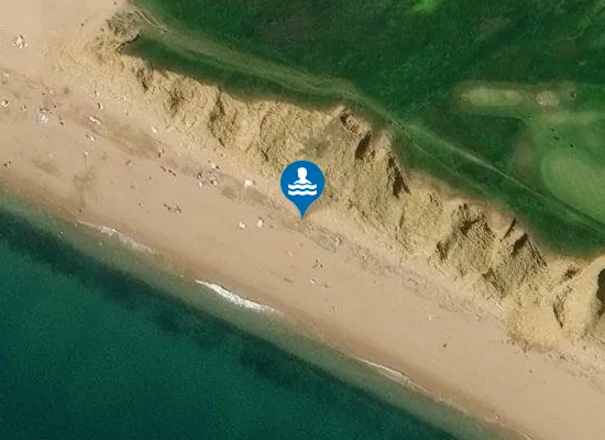 Satellite image of East Beach