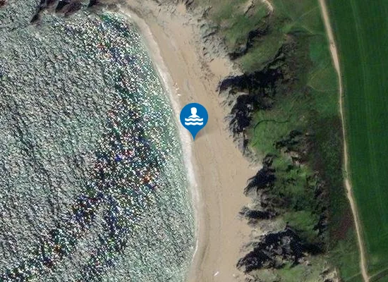 Satellite image of Beacon Cove