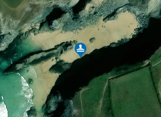Satellite image of Fox Cove