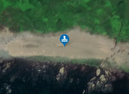 Satellite image of Perbean Beach