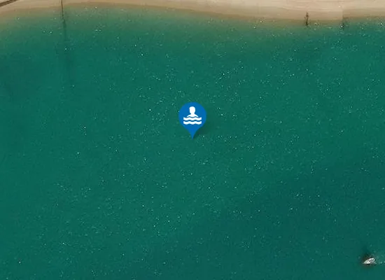 Satellite image of Kingston Beach