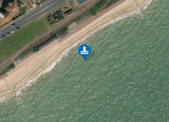 Satellite image of Blue Chalet Beach