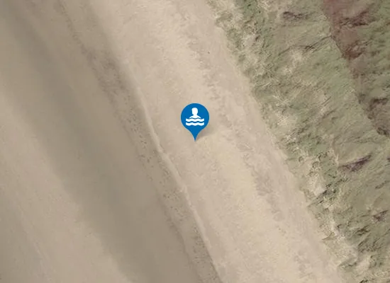 Satellite image of Morfa Harlech
