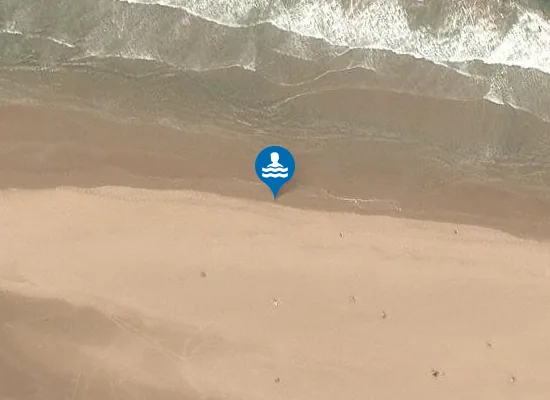 Satellite image of Holkham Naturist Beach
