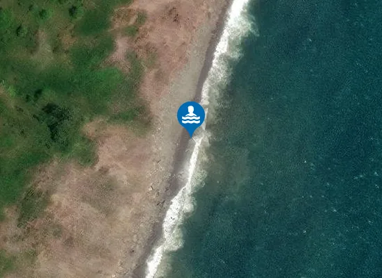 Satellite image of Long Sands