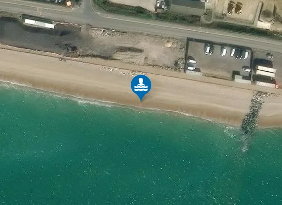 Satellite image of Portslade