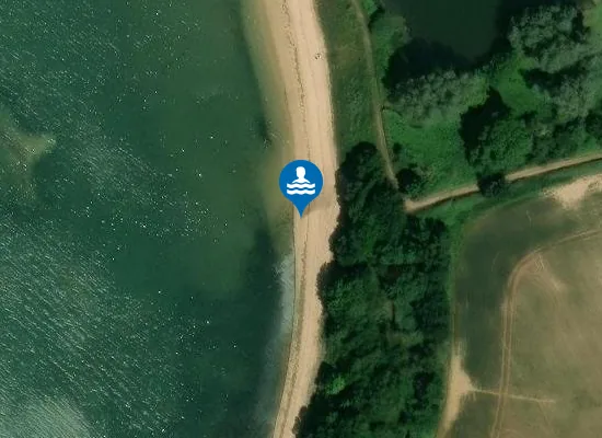 Satellite image of Trimley Shores