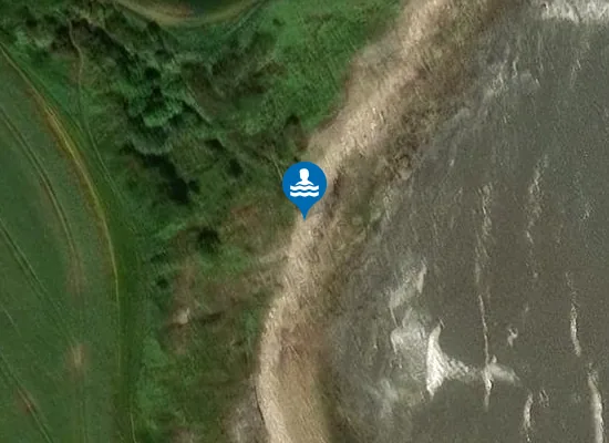 Satellite image of Crook Ness