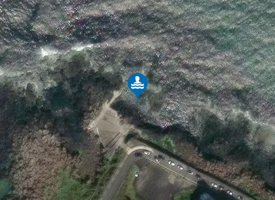 Satellite image of Herring Pond