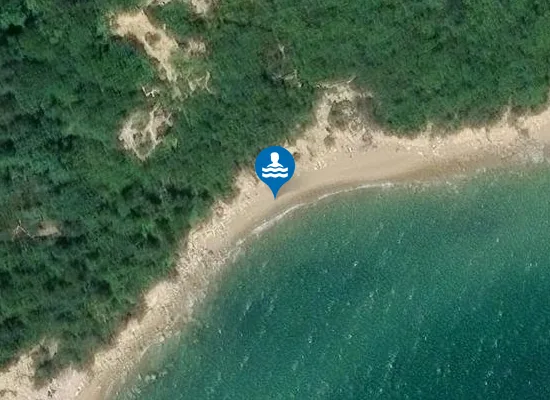 Satellite image of Fairlight Glen Naturist Beach