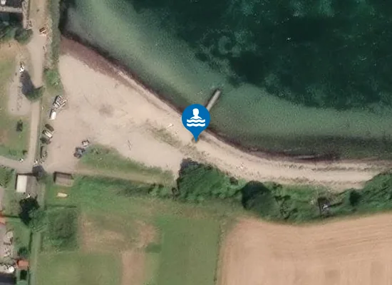 Satellite image of SØBY STRAND