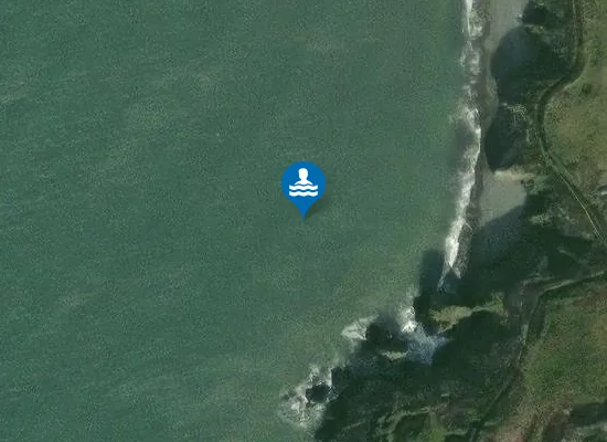 Satellite image of Porth Tyddyn-uchaf
