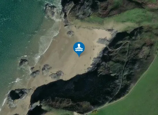 Satellite image of Cilborth Beach