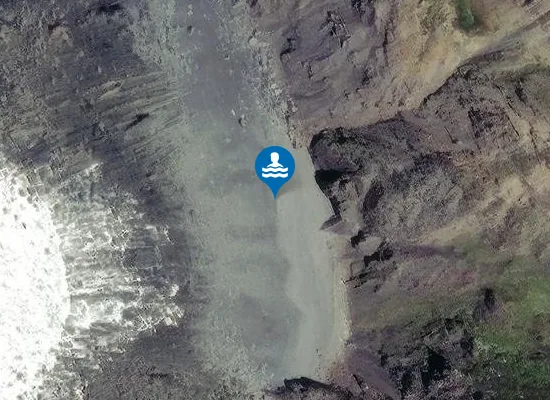 Satellite image of Greenway Beach