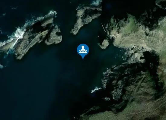 Satellite image of Tramberly Cove