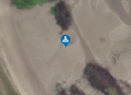 Satellite image of Mill Quarter Beach