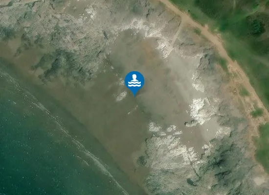 Satellite image of Hardy’s Bay