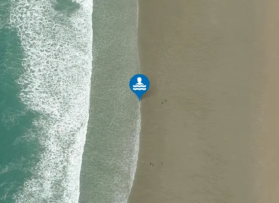 Satellite image of Woolacombe Sands
