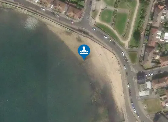 Satellite image of Fish Sands