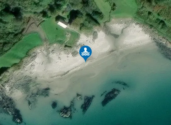 Satellite image of Traigh Bhan