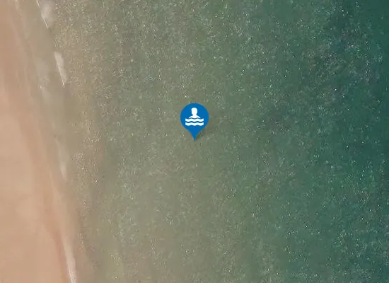 Satellite image of East Sands