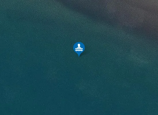 Satellite image of Traeth Aberdaron