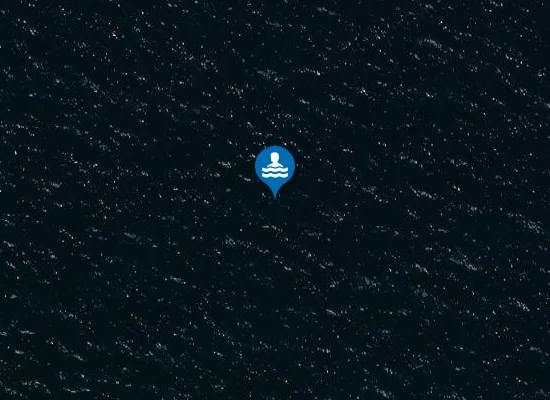 Satellite image of North Shore Beach