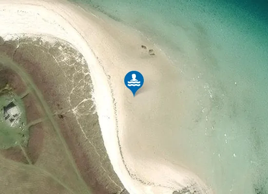 Satellite image of Cook's Porth