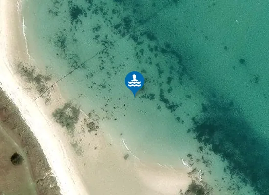 Satellite image of Rushy Porth