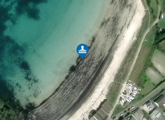 Satellite image of Porth Mellon