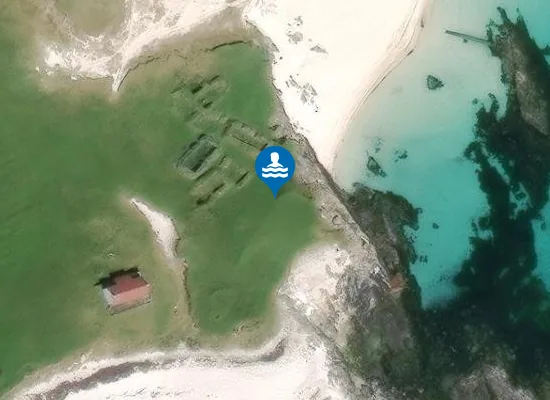 Satellite image of Sgeir a' Bhuallt