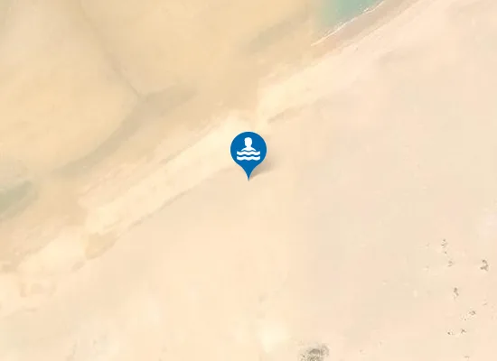 Satellite image of Tràigh Sgarasta